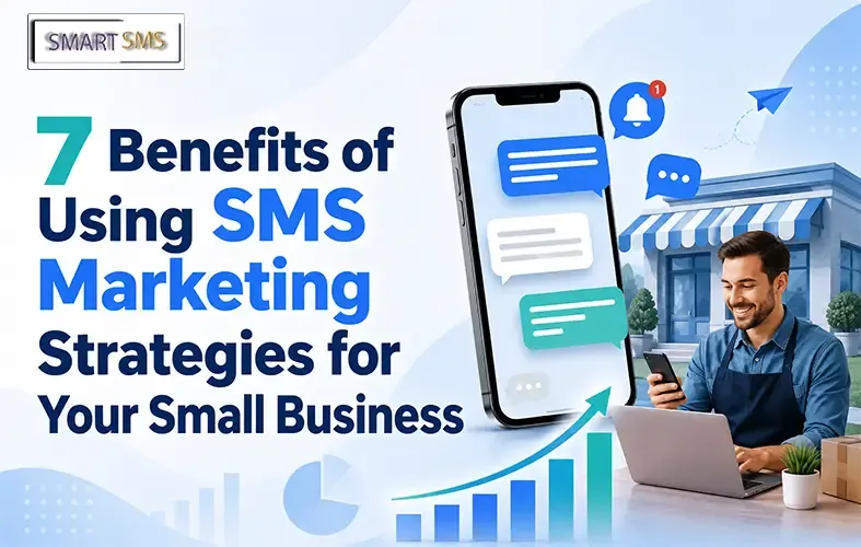 7 Benefits of Using SMS Marketing Strategies for Your Small Business: Blog Image - Smart 5 Sms